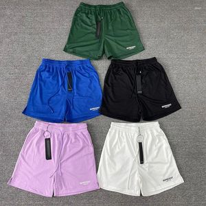 Heren shorts ontwerper sublimatie jogger casual mesh groothandel dubbele laag voering zakken zomer blanco voor mannen short