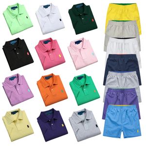 Shorts pour hommes Designer Summer Swim Paul Shorts à trois points Ralphs Cheval de guerre Chemises de broderie Plage Laurens Short Polo Business Shorts Manches