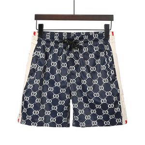 Pantalones cortos para hombre Diseñador Verano Mujer Hombre Los pantalones cortos a rayas son elegantes pantalones cortos de baño Deportes casuales Gimnasio Secado rápido Hombre Pantalones de playa Blanco y negro Tamaño asiático M-3XL # 02