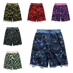 Heren Shorts Designer Womens casualn Camouflage Patroon Fitness Training Sportbroek Katoen Ademend Heren Zomer Outdoor Jogging T2402