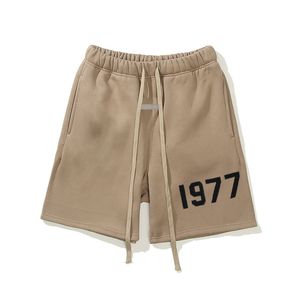 Heren shorts Ess designer Comfortabele shorts Dames Unisex Korte kleding 100% puur katoen Sportmode Grote maat S TOT 3XL