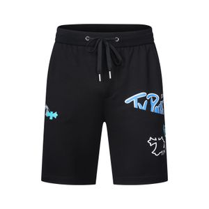 Pantalones cortos para hombre Diseñador de moda con letras impresas Pantalones deportivos casuales Pantalones cortos de playa para vacaciones disponibles en trampas en blanco y negro, tallas cortas M-3XL