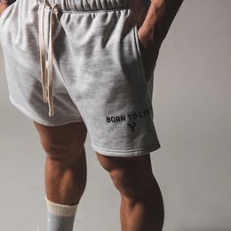 Shorts pour hommes Fitness Sports d'été Loisirs Coton Capris Running Training Pants 230404