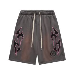 shorts pour hommes shorts de football concepteur de survêtement court graphique t-shirt shorts pour hommes courts de concepteur court pour femmes lavées street street graffiti