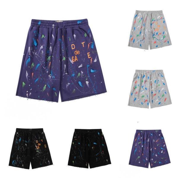 Mentes shorts galerie départements courts pantalons hommes femmes concepteurs culottes galeries coton mans de chemise décontractée luxuryes