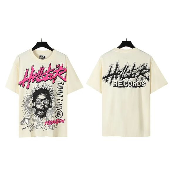 Shorts pour hommes Hellstar Tracksuit Hell Star Shirt Classic Flame Letter Imprimé Men Vêtements Femmes Pantalons courts
