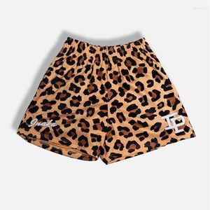 Shorts pour hommes Leopard Power Classic Gym basketball Running Fitness Sports Workout Shortm254Z