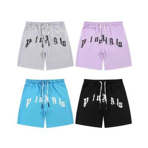 Heren shorts Letter Gedrukt Casual Cotton Five Parts Pants