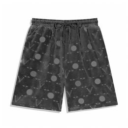 Shorts pour hommes vêtements pour femmes shorts décontractés de la carte d'été féminin shors luxuy coton décontracté lettre lâche pantalon de sport imprimé court sets hommes