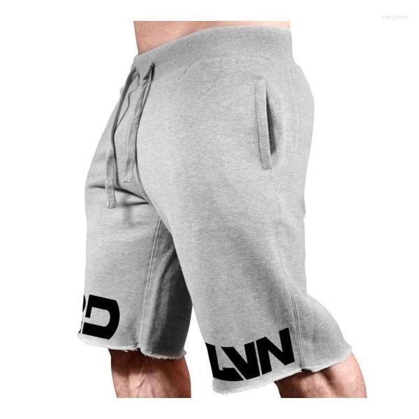 Pantalones cortos para hombre Casual de verano marca Sexy pantalones de chándal masculino Fitness culturismo jogging hombre moda pantalones cortos