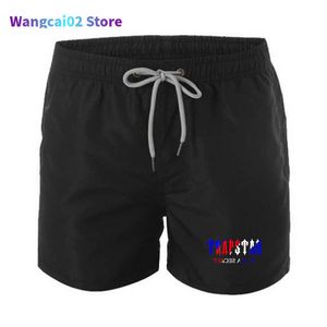 Heren Shorts Heren Designer merk Trapstar Water Sports Shorts Summer Print Men Surf Beach Shorts Mesh Lining Swimwear 2022 Fashion Bermuda Shorts 011023H