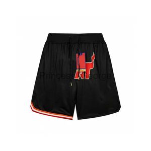 Shorts pour hommes Shorts pour hommes Shorts de créateurs Shorts de basket-ball Taille élastique Porter des pantalons de survêtement Vintage Split Pant Sport Hip Pop Cordon court Western Short de gym oriental