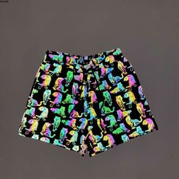 Shorts pour hommes shorts multicolores Champignons réfléchissants Tiger Zebra Snakeskin Men d'été Nombre de biker bril
