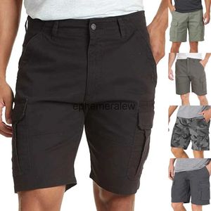Pantalons de shorts pour hommes Plus taille S-5xl Men de cargaison Fashion Casual Summer LTI Poet Army Military Outdoor Knee Leng Short Joggerephemealw