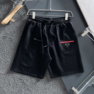 Hommes Shorts Pantalons Shorts Survêtement Détendu Régulier 23SS Genou Longueur Lettre Hommes Casual Noir Blanc Pantalon Court Taille M-2XL