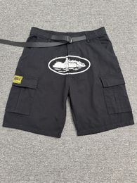 Pantalones cortos para hombre SS American Street Style Summer High Multibolsillo Cargo Pants Cruise Printing 1 230712
