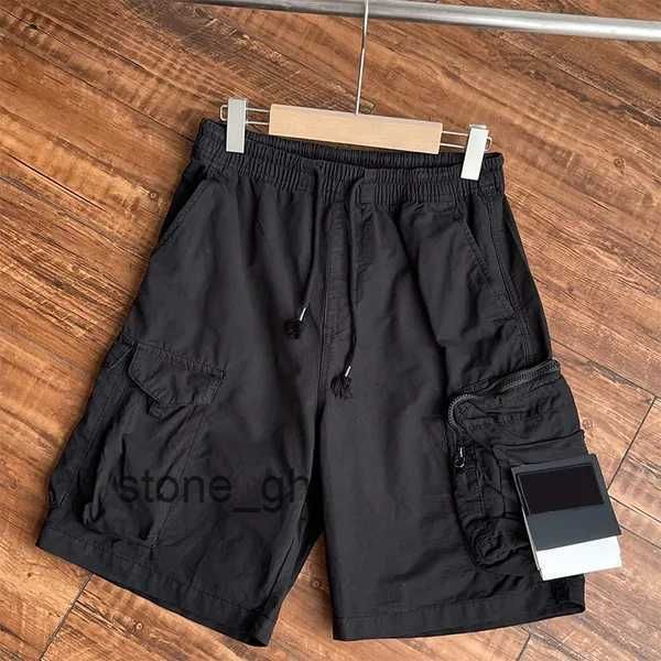 Shorts pour hommes Stones Island Designers Pantalons Cargo Badge Patches Pantalons de survêtement d'été Pantalon de sport 2023SS Big Pocket Salopette Pantalon Motion Current 4 XZHA