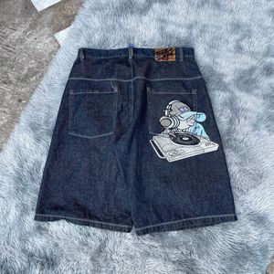 Hommes Shorts Streetwear Y2k Hip Hop Dessin Animé Graphique Broderie Baggy Denim Gym Été Harajuku Gothique Hommes Basketball 230710