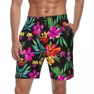 Heren shorts Summer Board Man Interessante Hawaiiaanse sportkleding bloemen CTUE Beach Stijlvolle comfortabele zwembroek plus maat