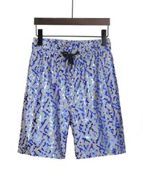 Мужские шорты Летние дизайнеры Повседневные спортивные быстросохнущие мужские пляжные брюки Черно-синие Азиатский размер M3XL8551015