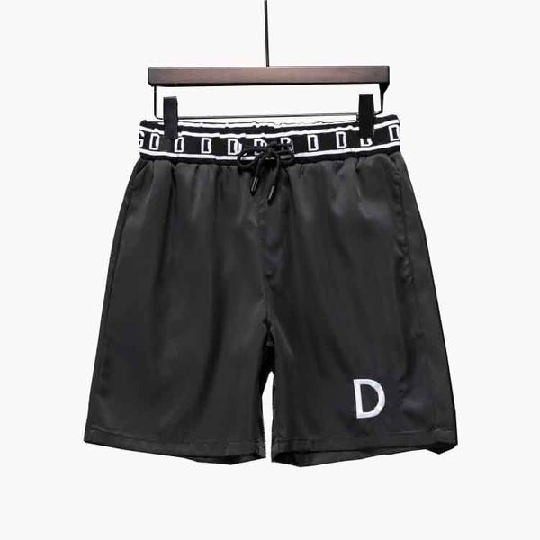 Shorts pour hommes Designers d'été Sports décontractés 2021 Mode Séchage rapide Hommes Pantalons de plage Noir et bleu Taille asiatique # 001