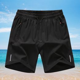 Heren shorts Summer Men Beach Homme Ice Cool Comfortabel ademende stretch slanke fit sport lopen running bodybuilding plus size m8xl 230522