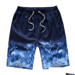Shorts pour hommes Été Séchage rapide Confortable Beachwear Homme Couple Mâle Mascino Plus Taille 4XL Bermuda Mascina Drop Livraison Vêtements Tissu Dhavs
