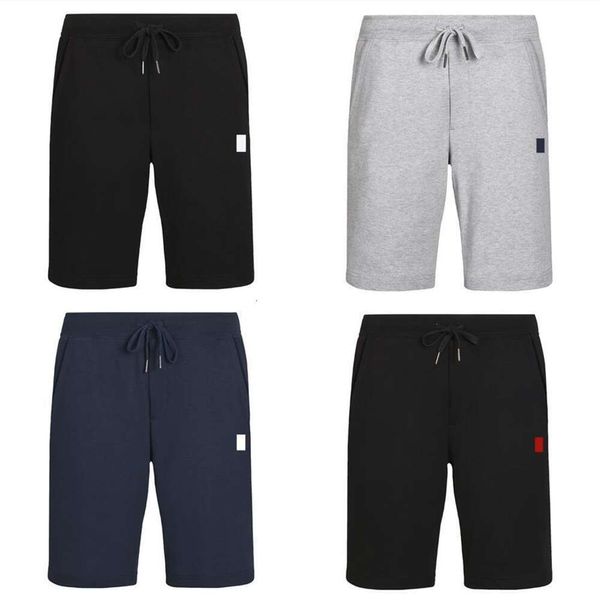 Pantaloncini da uomo Estate Solido piccolo cavallo Cotone maschile qualità fitness regolare Sport Trunks Pantaloni corti da spiaggia sabbiosa Taglia M-3XL Pantaloni corti firmati multicolori Pantaloni casual