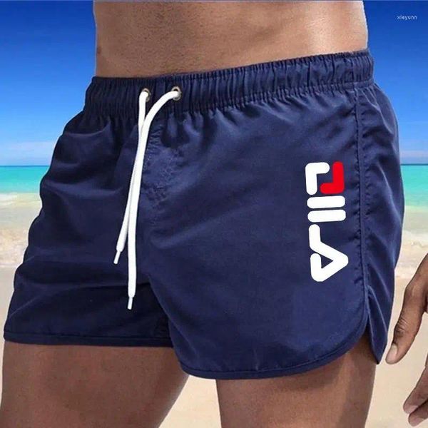 Shorts pour hommes Simmes de bain d'été Breatchable Breftable surf de maillot de bain de fitness