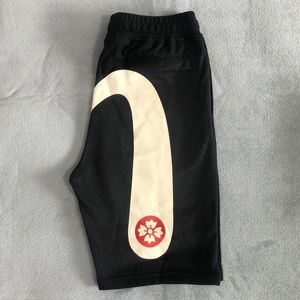 Heren shorts zomer Y2K Casual Harajuku Gym Japans modemerk M Gedrukte brede been mannen Kleding 90s