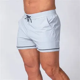 Hommes Shorts Ummer course sport hommes Gym Fitness entraînement Bermuda mâle musculation maigre mince pantalon court plage séchage rapide bas