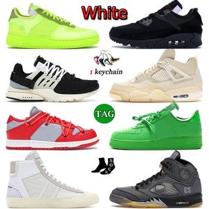 Ow x Jumpman Runner Shoes offs Hommes Femmes 1s 4 5 6 Scot. Low Lot Fragment Mca White Sail 90s Mid 77 Reverse Moka Fly Knit Cactus Jack Platform Baskets Baskets