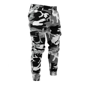 Mens Skinny Jeans Lápiz de alta calidad Men Camuflage Pantalones militares Combinados Pantalones de carga CAMO Jeans Hip Hop Jogg X0628895871