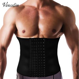 Mens slanke taille trainer 7 stalen bot stevige taille trimmer riem cincher afslank ondergoed riem body shapers shapewear faja korset