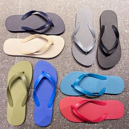 Pantoufles pour hommes pour l'été intérieur maison anti-dérapant douche couples semelle épaisse cool pantoufle flip fops sandales
