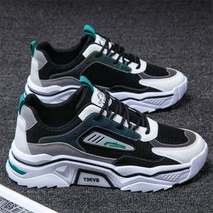 Heren sneakers mode casual hardloopschoenen liefhebber gym licht ademen comfort buitenlucht kussen paar joggen dr54 220819