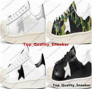 Baskets pour hommes Superstar 80s Casual Trainers Taille 12 Chaussures BapeSta Femmes Us12 Superstars Skate Eur 46 Designer Us 12 Big Size Platform ABC Camo Vert Noir Blanc Or