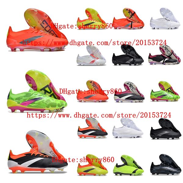 Chaussures de football pour hommes Elitees Tongue FG CLEATS BAUCHES DE FOOTAL