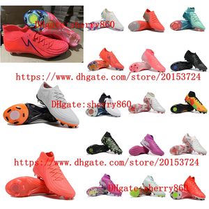 Chaussures De Football pour hommes bottes De Football PHANTOMes LUNAes ELITEes FG TF crampons formateurs Botas De Futbol