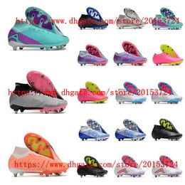 Chaussures de football pour hommes Mercurial Superfly IX Elite SG chaussures de football crampons entraîneurs de terrain ferme