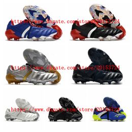 Chaussures de football pour hommes Predator 20+ Mutator Predator Mania'Tormentor' FG Bottes de football Crampons d'extérieur scarpe da calcio accélérateur