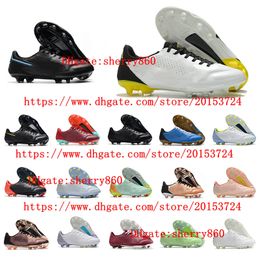 Chaussures de football pour hommes Tiempoes Legendes 9 Elitees FG Crampons Bottes de football scarpe da calcio Tacos de futbol