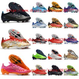 Chaussures de football pour hommes X SPEEDFLOW.1 FG Crampons en plein air scarpe calcio Crampons de chaussures de football