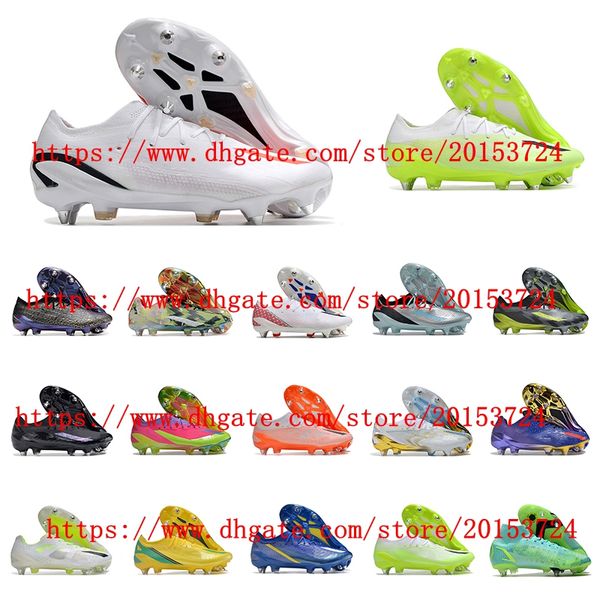 Chaussures de football pour hommes X SPEEDPORTAL.1 SG Mercurial Superfly crampons bottes de football Tacos de futbol Baskets