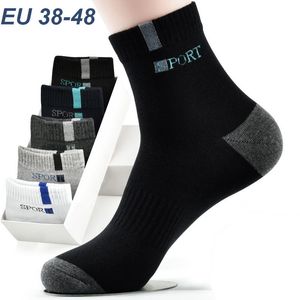 Heren Sokken 5 Paar Hoge Kwaliteit Bamboevezel Ademend Deodorant Business Mannen Tube Sokken Voor Herfst En Lente Zomer Plus Size EUR 3847 230729