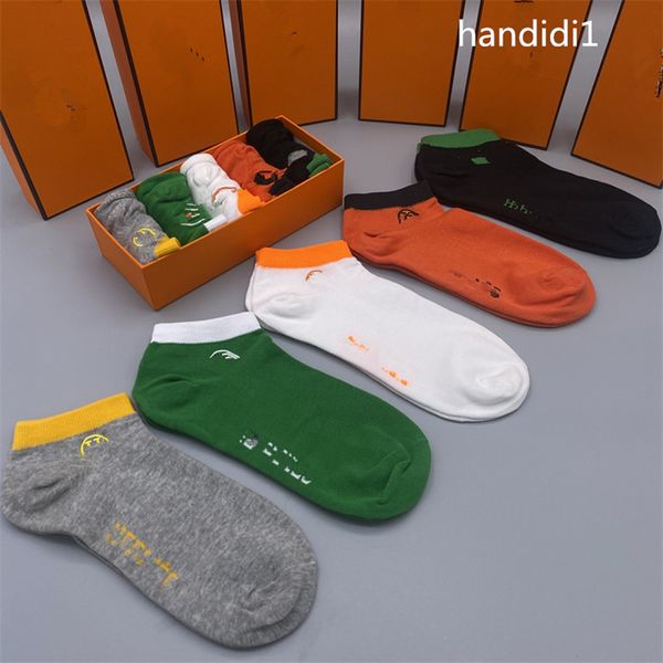 Chaussettes pour hommes lettre de mode étanchées de coton sports épaisses épaisses homme femme football basket-ball respirant à rayures athlétiques grandes chaussettes de luxe sportives l14