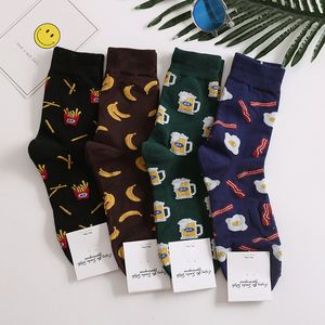 Herensokken Harajuku Happy Socks Funny Combed Cotton Jurk Casual Crew Wedding Kleurrijke nieuwigheid Skateboard 221130