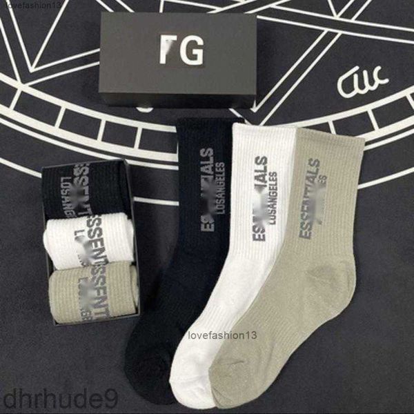 Calcetines para hombre Deportes FG Línea Esss High Street Fog Carta Estacional Moda Diseñador de marca DXC9