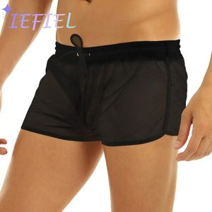 Boxer Boxer Boxer Boîte de natation de secteur Soft Soft-Up Boxer Sous-vêtements 240509