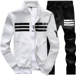 Mens Sporting Suit Inventual de chándal casual Spring Autumn Sportswear 2 PPC Sweinshirt Pants de ropa Juegos de ropa Plus Tamaño 6xl 7xl 8xl 9xl